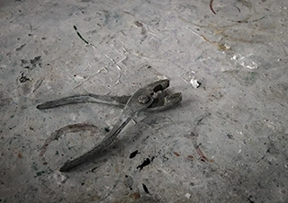 埼玉ペイント工場内の道具や設備