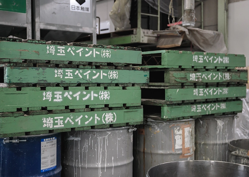 埼玉ペイント工場内の様子